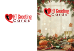 Christmas Greeting Card with Happy Thoughts